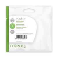 Nedis CSGP41941ME Satelliet- En Antenne-adapter F Male - F Male Metaal - thumbnail