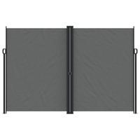 VidaXL Windscherm uittrekbaar 220x1000 cm antracietkleurig - thumbnail
