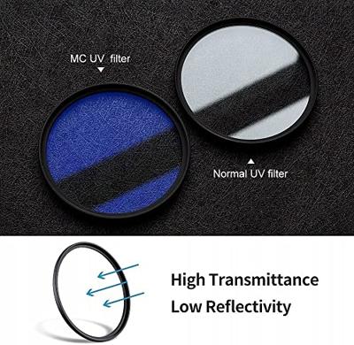 K&F Concept CPL filter Nano A met multi layer coating - 82mm polarisatiefilter