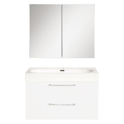 Badkamermeubelset Differnz Somero Met Keramiek Wastafel 60 cm Hoogglans Wit Differnz Badkamermeubelset Differnz Somero Met Keramiek Wastafel 60 cm Hoogglans Wit Differnz