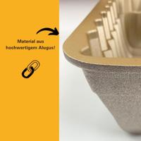 Birkmann Bakvorm / Cakevorm Contoura Novella - Gietaluminium - 15 x 27.5 cm - thumbnail