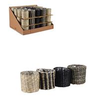 Veelzijdige mand Mica Decorations Alexis vlechtwerk 10 x 9 cm - thumbnail