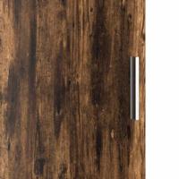 Hoge kast Gerookt eiken 35 x 39 x 168 cm - thumbnail