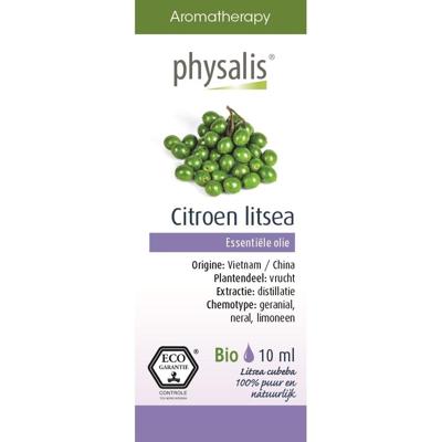 Physalis Citroen Litsea Olie 10ml Physalis Citroen Litsea Olie 10ml