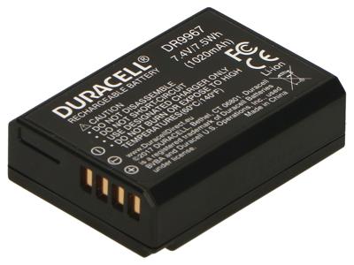 Duracell LP-E10 Camera-accu Vervangt originele accu LP-E10 7.4 V 1020 mAh
