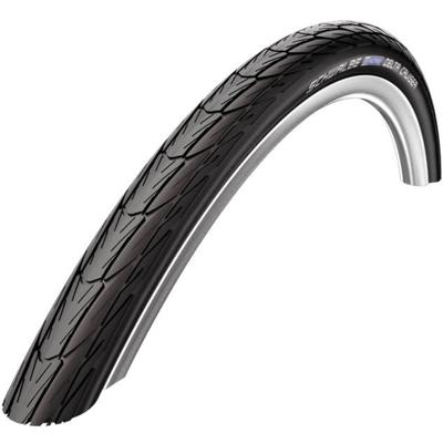 Schwalbe Buitenband delta cruiser plus punctureguard 26 x 1 3/8" / 37-590 mm - zwart met reflectie