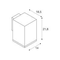 SLV Grote wandspotEnola Square - 1003437 - thumbnail