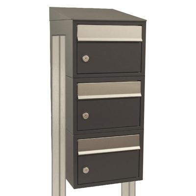 Stoer! Brickset 3-Hoog Met Dak Op Statief Antraciet - 40215065_1x3ds