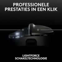 Logitech G PRO X SUPERLIGHT 2 DEX Zwart Draadloze Gaming muis - thumbnail