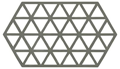 Zone - Triangles - Onderzetter Olive green groot
