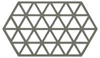 Zone - Triangles - Onderzetter Olive green groot - thumbnail