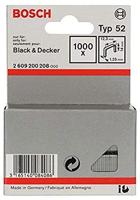 Bosch Accessories 2609200208 Nieten met plat draad Type 52 1000 stuk(s) Afm. (l x b) 14 mm x 12.3 mm - thumbnail