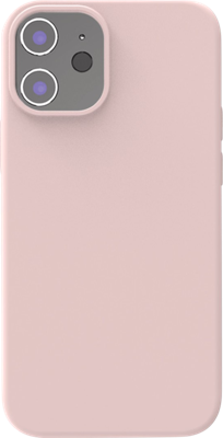 Azuri Back Cover iPhone 12 mini Siliconen Back Cover Roze