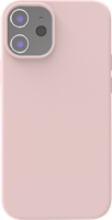 Azuri Back Cover iPhone 12 mini Siliconen Back Cover Roze - thumbnail
