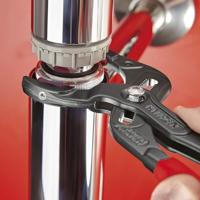 Knipex Sifon- en Connectorentang | 250 mm Lengte | Anti-Slip | Kunststof Bekleed | Zwart Geatramenteerd - 81 11 250 SB - thumbnail