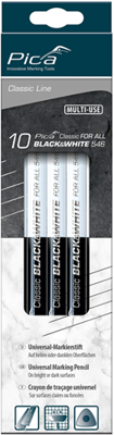 Pica 546/24 potlood black & white | 10 stuks - pi54624-10 Pica 546/24 potlood black & white | 10 stuks - pi54624-10