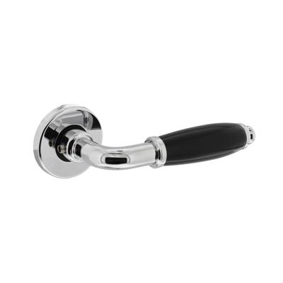 Intersteel DeurklinkCourgette op rozet chroom - 0016.020602