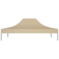 VidaXL Partytentdak 270 g/m² 4,5x3 m beige - thumbnail