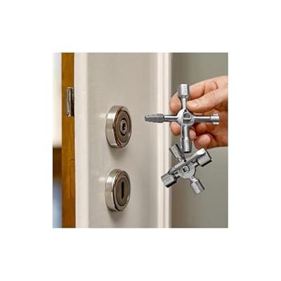 Twin-key voor standaard schakelkasten en afsluitsystemen - thumbnail