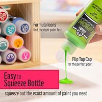 FolkArt • neon blacklight blue - thumbnail