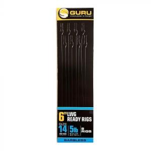 Guru LWGS Pole Rigs 15Cm Size 14 - 0,15 mm
