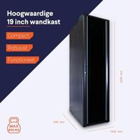 DSI 47U serverkast met glazen deur - DS6047 server rack - thumbnail
