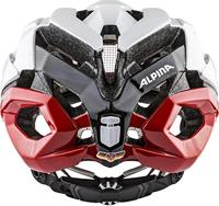 Olympic Sportswear Alpina sports tour helm valparola 51-56 wit/rood - thumbnail