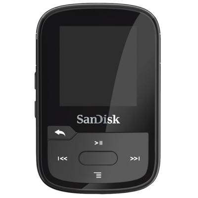 SanDisk MP3-speler 16 GB Zwart Met bevestigingsclip, Bluetooth, Waterdicht SanDisk MP3-speler 16 GB Zwart Met bevestigingsclip, Bluetooth, Waterdicht