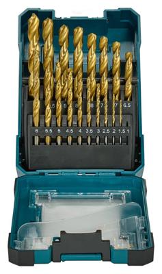 Makita Accessoires metaalboorset hss-t 19-dlg - d-72229 Makita Accessoires metaalboorset hss-t 19-dlg - d-72229