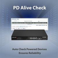Edimax GS-5210PL netwerk-switch Managed Gigabit Ethernet (10/100/1000) Zwart - thumbnail