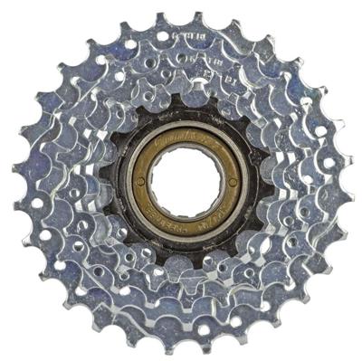 SunRace MFM2A Cassette 6S 14-28 tanden - Zilver