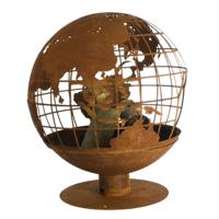 Esschert Design vuurkorf globe - thumbnail