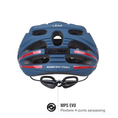 Buzaglo Catlike mtb helm leaf maat m 54-57cm majolica blue