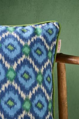Pip Studio Pip Studio Zazu Cushion - Blauw 53x53 cm