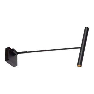 Lucide WYGO - Wandlamp - LED Dimb. - 1x5W 2700K - Zwart