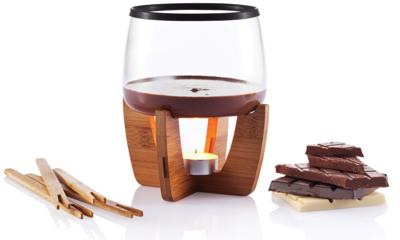 Cocoa Chocoladefondue Set