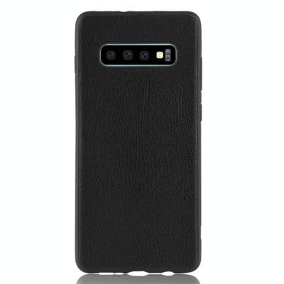 Magische kleuren PU + TPU beschermhoes voor Galaxy S10 (zwart) Magische kleuren PU + TPU beschermhoes voor Galaxy S10 (zwart)