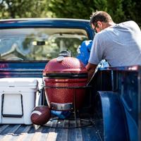 Kamado Joe Junior Beschermhoes beschermkap - thumbnail