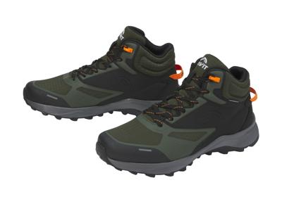 CRIVIT Heren wandelschoenen (Olijf/zwart, 43)