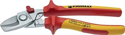Promat/Tecwerk Kabelschaar | lengte 180 mm | hoofd gepolijst VDE | meercomponenten mantels - 4000810919