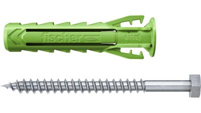 Fischer 567867 SX Plus Green Spreidplug 50 mm 10 mm 5 stuk(s) Fischer 567867 SX Plus Green Spreidplug 50 mm 10 mm 5 stuk(s)