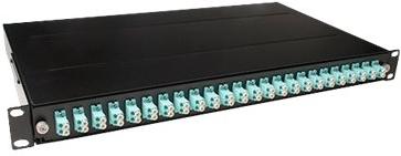 ACT FA2037 Fiber Panel 24 x Duplex LC Multimode OM3