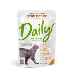 Almo Nature Daily met kip en zalm natvoer kat (70 g) 30 x 70 g Almo Nature Daily met kip en zalm natvoer kat (70 g) 30 x 70 g