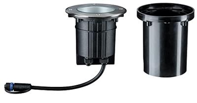 Paulmann 93907 Verlichtingssysteem Plug&Shine LED-buiteninbouwlamp LED 6 W Warmwit Zilver