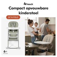 Kinderstoel - HAUCK - Zit en Opvouwbaar - Vanaf 6 maanden tot 15 kg - Opvouwbaar - Mandje onder de zitting - Wise - thumbnail