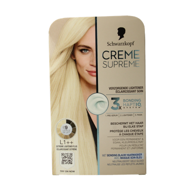 Schwarzkopf Creme supreme L1++ lightener 1 Stuks