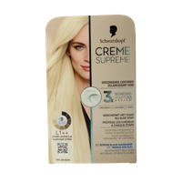 Schwarzkopf Creme supreme L1++ lightener 1 Stuks - thumbnail