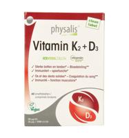 Physalis Vitamin K2 + D3 Smelttabletten - thumbnail