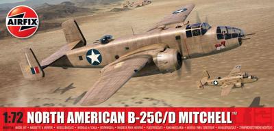 Airfix 1/72 North American B-25C/D Mitchell Airfix 1/72 North American B-25C/D Mitchell