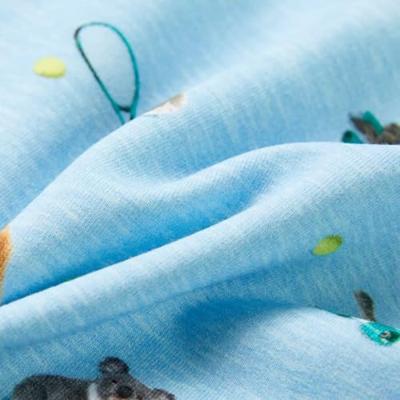 Kindertrui 128 gemleerd lichtblauw Kindertrui 128 gemleerd lichtblauw